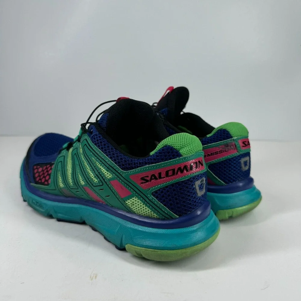 Salomon XR Mission 1 Women's US 8.5 Blue Hiking Trail Running Sneakers 369533